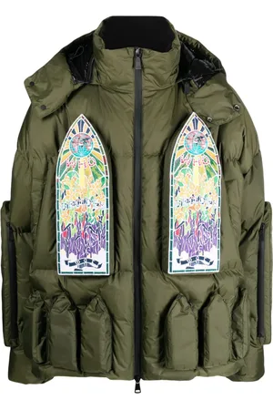 Who Decides War X Add Skiwear detachable-hood coat
