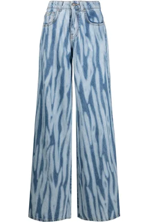 John Richmond High-waist flared jeans