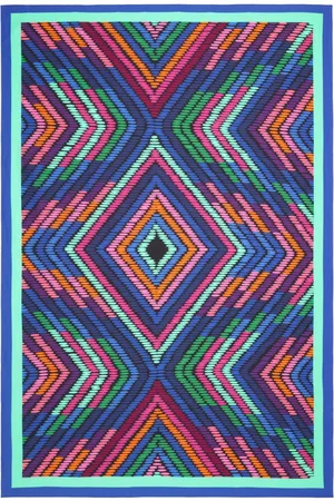ERES Geometric-print cotton-silk sarong