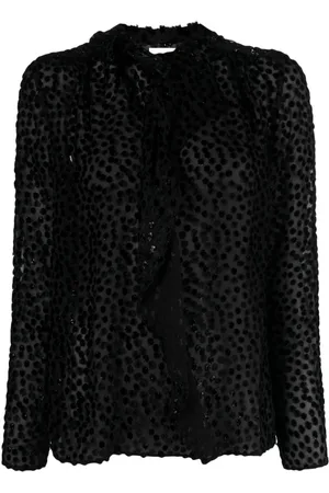 Isabel Marant Utah semi-sheer blouse