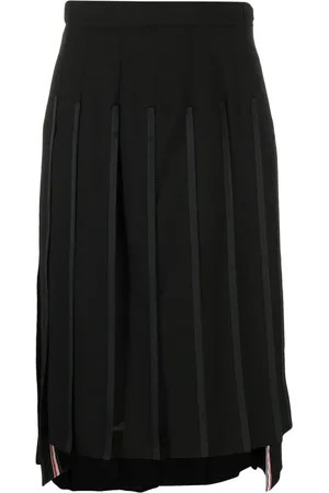 Thom Browne High-waisted pleated skirt