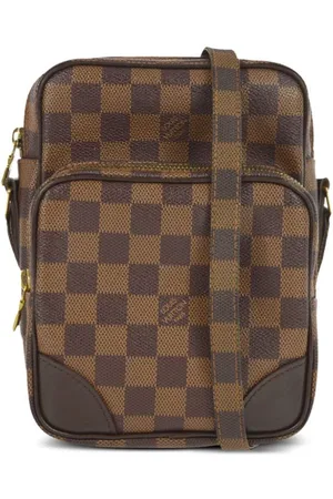 Louis Vuitton 2009 Pre-owned Damier Graphite Renzo Crossbody Bag
