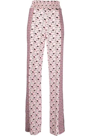 Prada Paisley-print wide-leg trousers