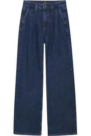ANINE BING Carrie high-rise wide-leg jeans
