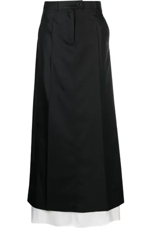 Peter Do Double-layer A-line maxi skirt