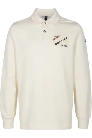Moncler Logo-appliqué cotton polo shirt