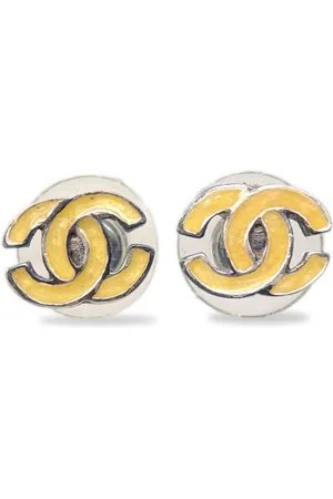 Enamel Earrings for Women in silver