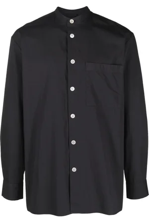 Tekla X Birkenstock long-sleeve organic cotton shirt