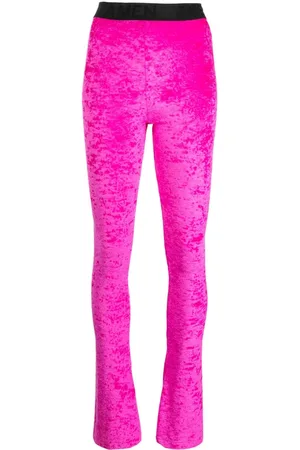 AMEN Velvet flared trousers