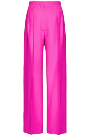 VALENTINO GARAVANI Crepe Couture wide-leg trousers