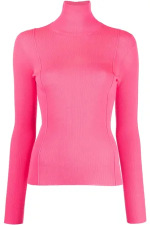 JNBY High-neck ribbed jumper