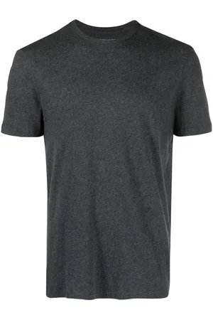 Majestic Crew-neck cotton blend brushed T-shirt