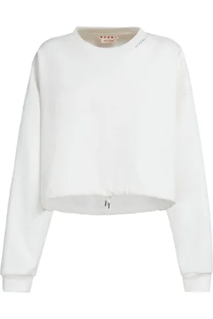 Marni Logo-embroidered collar jumper