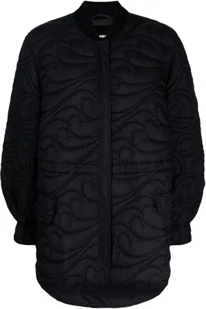 JNBY Drawstring-waist quilted jacket