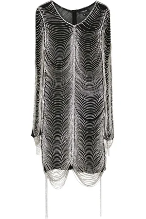 Retrofete Jacqueline crystal-embellished minidress