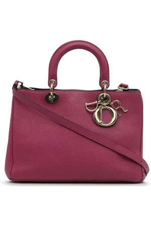 Pre-owned Dior 2015 Ama Shoulder Bag In Pink