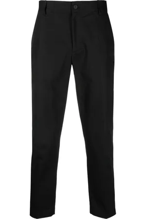 Maison Kitsuné Straight-leg cotton trousers