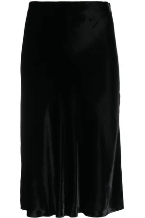 Vince Velvet high-waist skirt