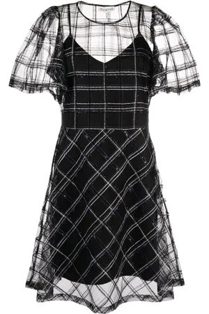 Munthe Lyndall plaid-check dress