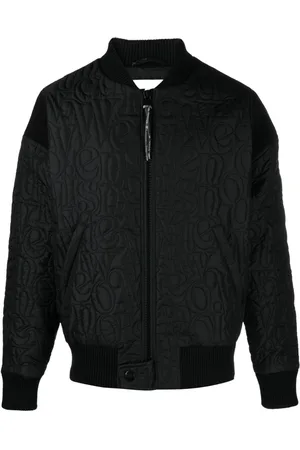 Vivienne Westwood Logo-stitch quilted bomber jacket