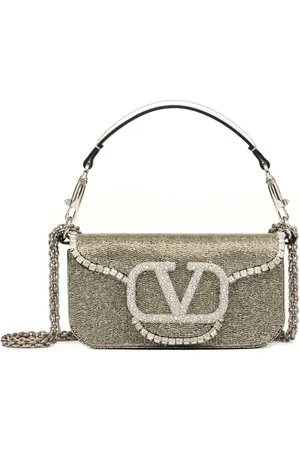 VALENTINO GARAVANI Small Locò embroidered shoulder bag