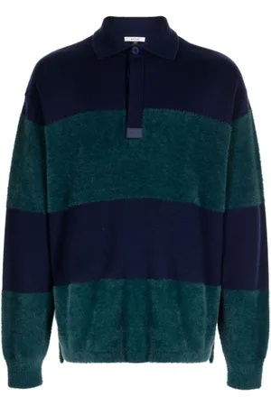 Eytys Striped brushed wool-blend jumper