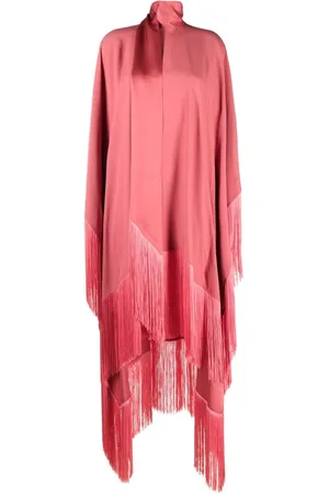 ‎Taller Marmo‎ Fringed-edge kaftan dress
