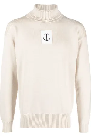 Jil Sander Logo-patch wool jumper