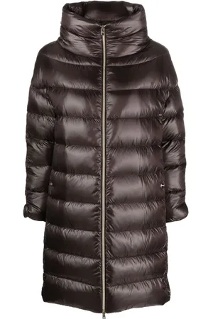 HERNO Matilde funnel-neck padded coat