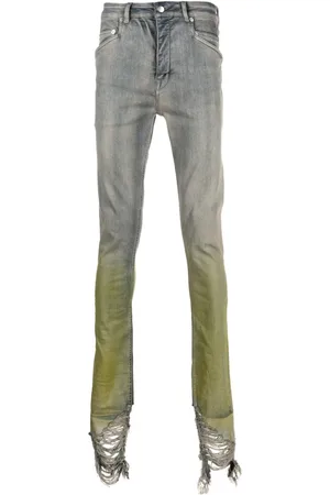 Rick Owens Tyrone Cut sprayed cotton jeans