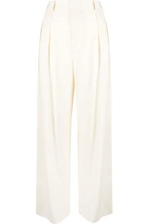 WARDROBE.NYC Pleated wide-leg trousers