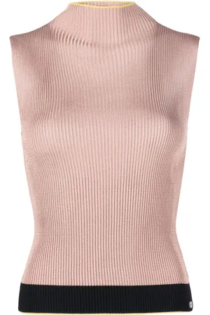 CHANEL 1999 sleeveless ribbed top