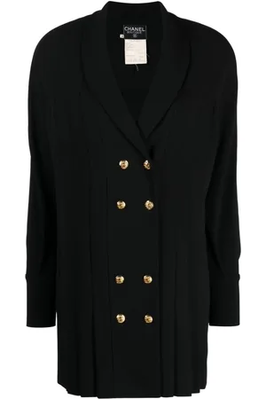 CHANEL 1990s double-breasted wool jacket