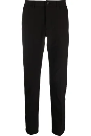 HUGO BOSS Logo-patch tapered trousers