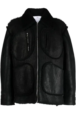 Natasha Zinko Comics shearling jacket