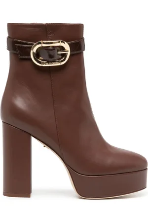 DEE OCLEPPO Mel 75mm leather ankle boots