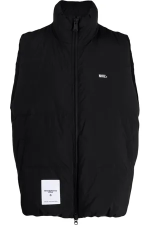 Izzue Logo-patch padded gilet