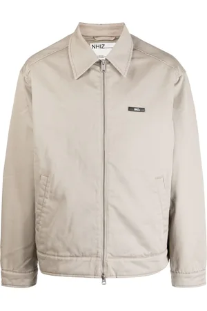Izzue Logo-patch zipped jacket