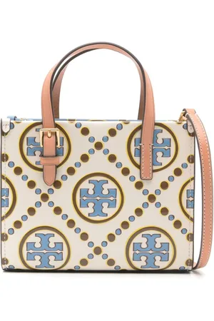 Tory Burch T Monogram leather mini bag