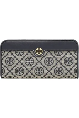 Tory Burch T monogram jacquard wallet