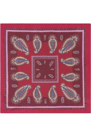 Etro Paisley-print silk scarf