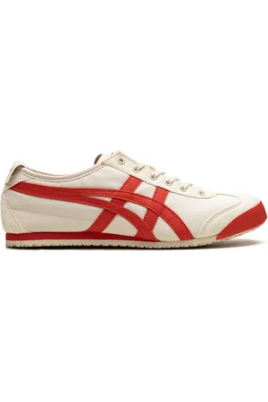 Onitsuka tiger outlet slip on red