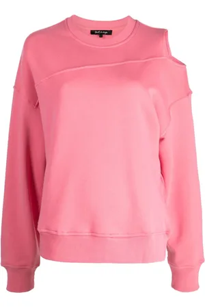 tout a coup Cut-out panelled cotton sweatshirt