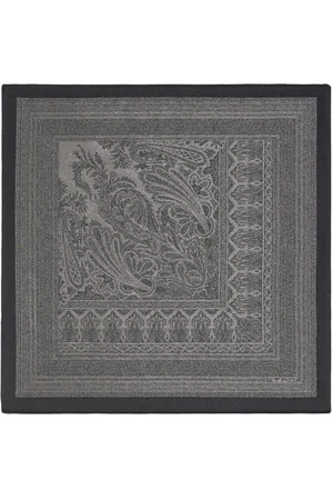 Etro Paisley-print silk-blend pocket scarf