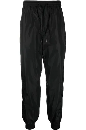 JUUN.J Drawstring-waistband tapered-leg trousers