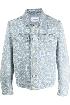 Casablanca Monogram-print denim jacket