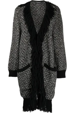 Dolce & Gabbana 2010s fringed cashmere cardigan
