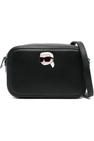 Karl Lagerfeld Ikon Pin leather camera bag