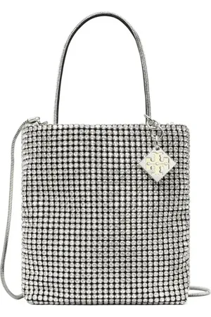 Tory Burch Mini Night Owl crystal-embellished tote bag