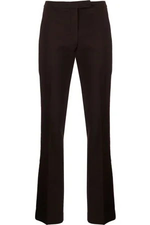THEORY Low-rise slim-cut trousers